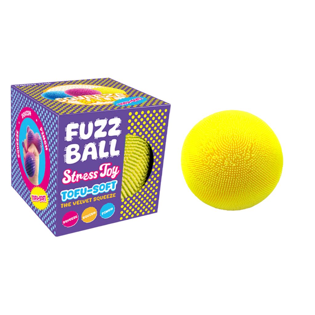 Fuzz Color-Changing Tofu Ball Squishy Stress Toy