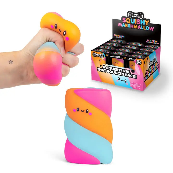 (Pre-Order) Scrunchems® Marshmallow Squishy Fidget Toy (Available in August)