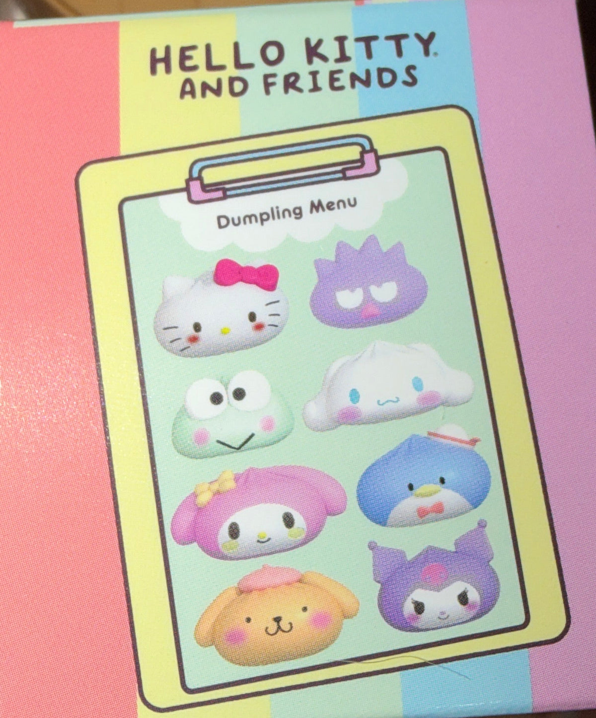 Sanrio Hello Kitty And Friends Mystery Squishy Dumpling Glow (1)