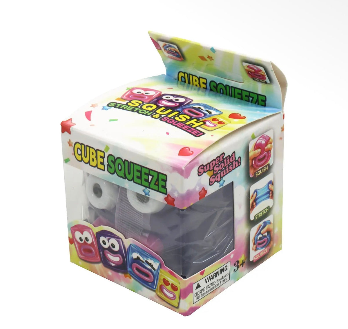 (Preorder) Emoticon Cube Stick and Peel Squishy (Available in October)