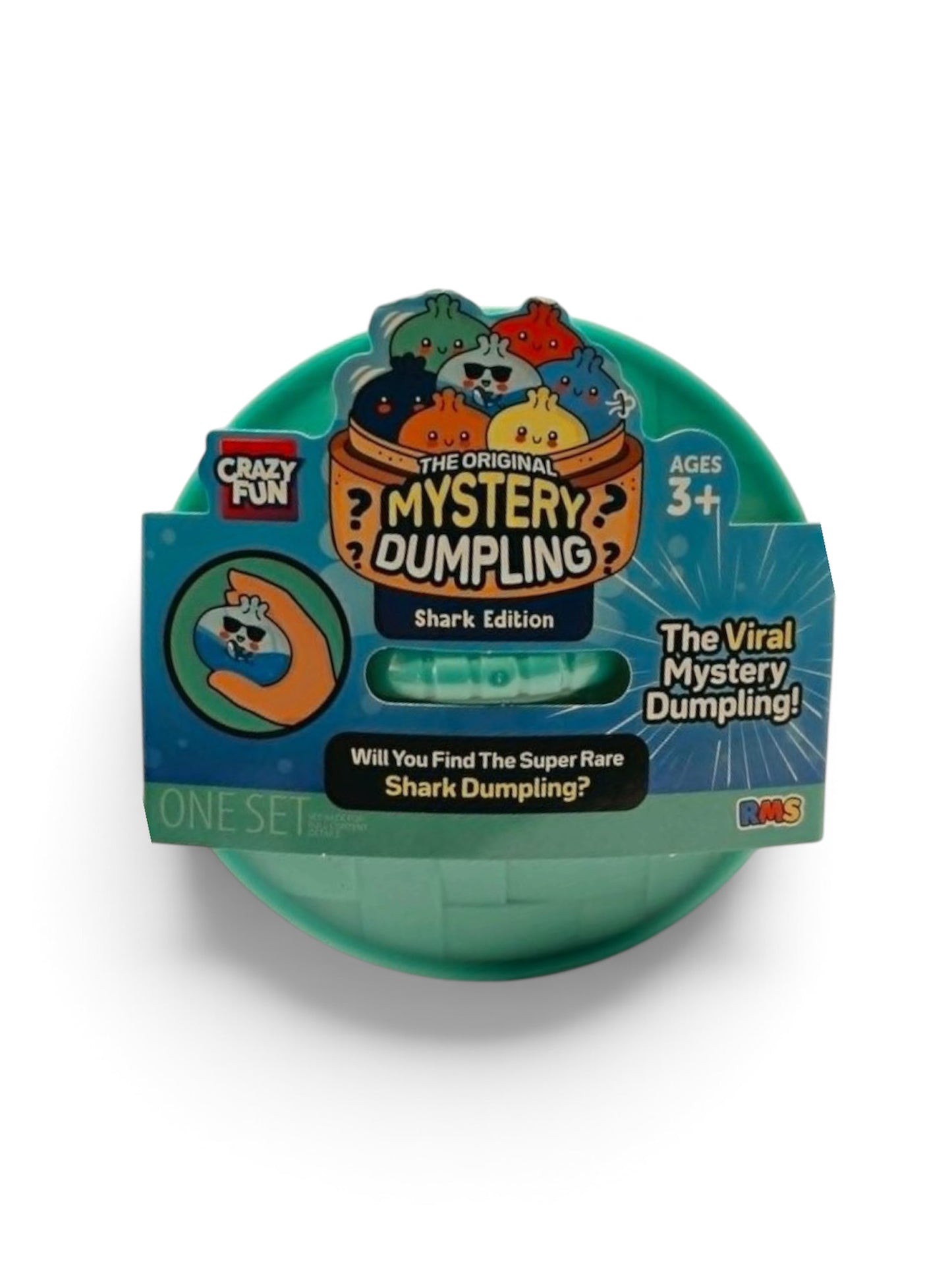 RMS Crazy Fun® Shark Edition Squishy Dumpling (Styles May Vary)
