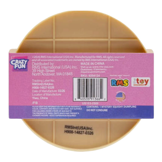 RMS Crazy Fun® Mystery Purple Ribbon
Squishy Dumpling (Styles May Vary)