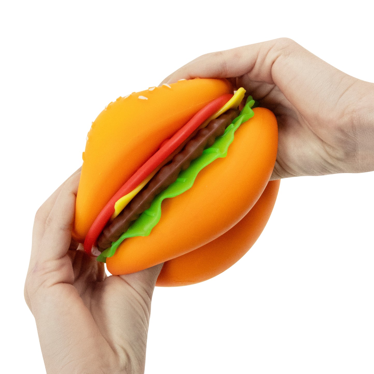 (Pre-Order) The Big Squij Peel & Stack Burger Slow-Rise Squishy Toy (Available in September)