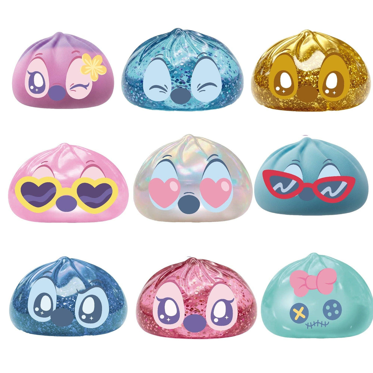 (Preorder) Disney® Stitch® Dumpling Friends Squishy Fidget Toy(Available in December)