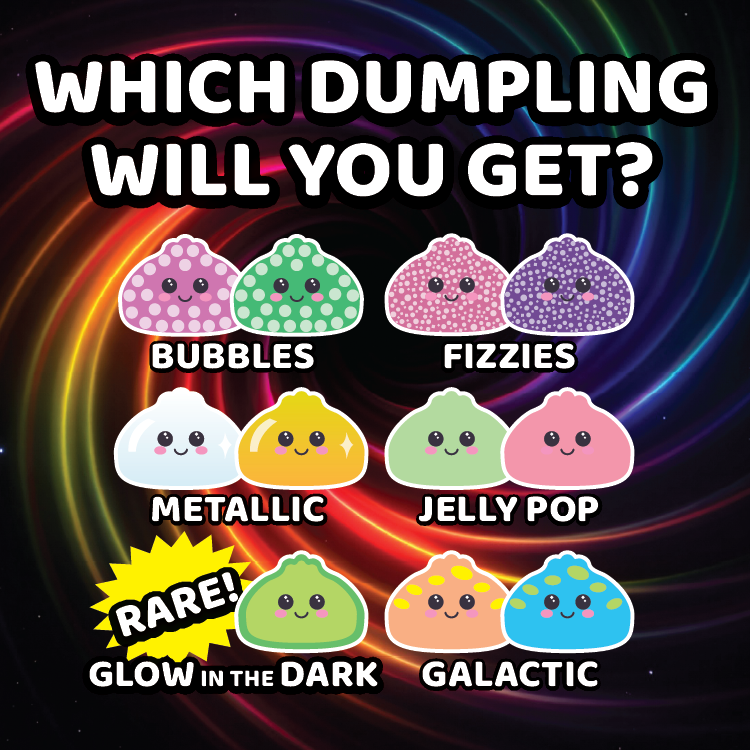 Fun Doh Mystery Dumpling Squish Toy