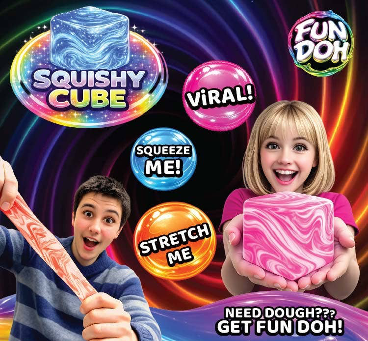 Swirl Squishy Cube