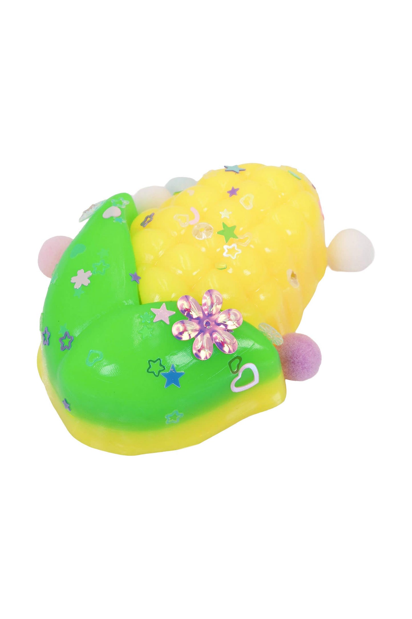 Fruits and Vegetables Sticky Mochi Pom Pom Taba Squishy