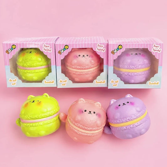 Punimaru Cat Macaroon Squishy
