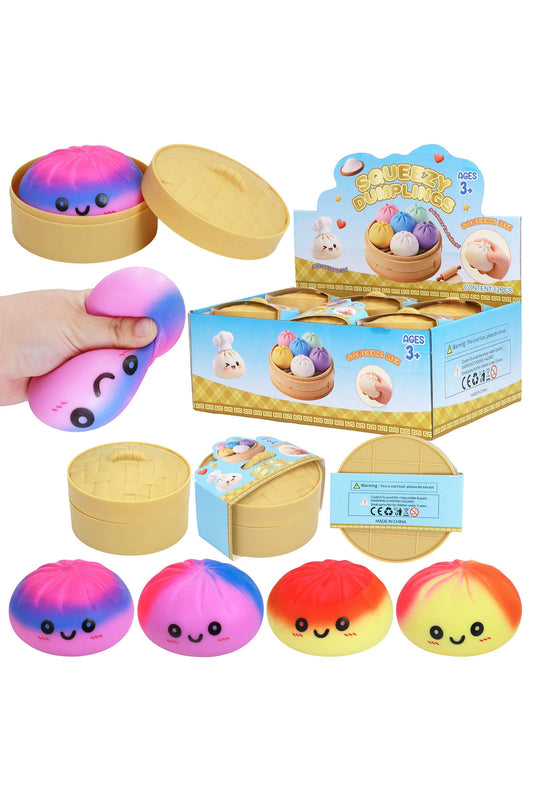 Ombre Dumpling Soft Slime Filled Squishy Mystery Dumpling - 1 pc
