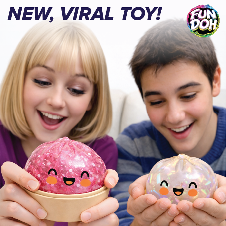 Fun Doh Mystery Dumpling Squish Toy