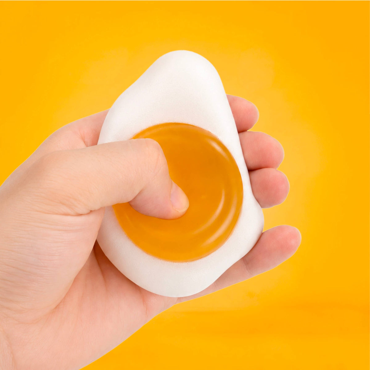 HARIBO Fried Egg Squishy Toy | Maltose-Filled Squishiez