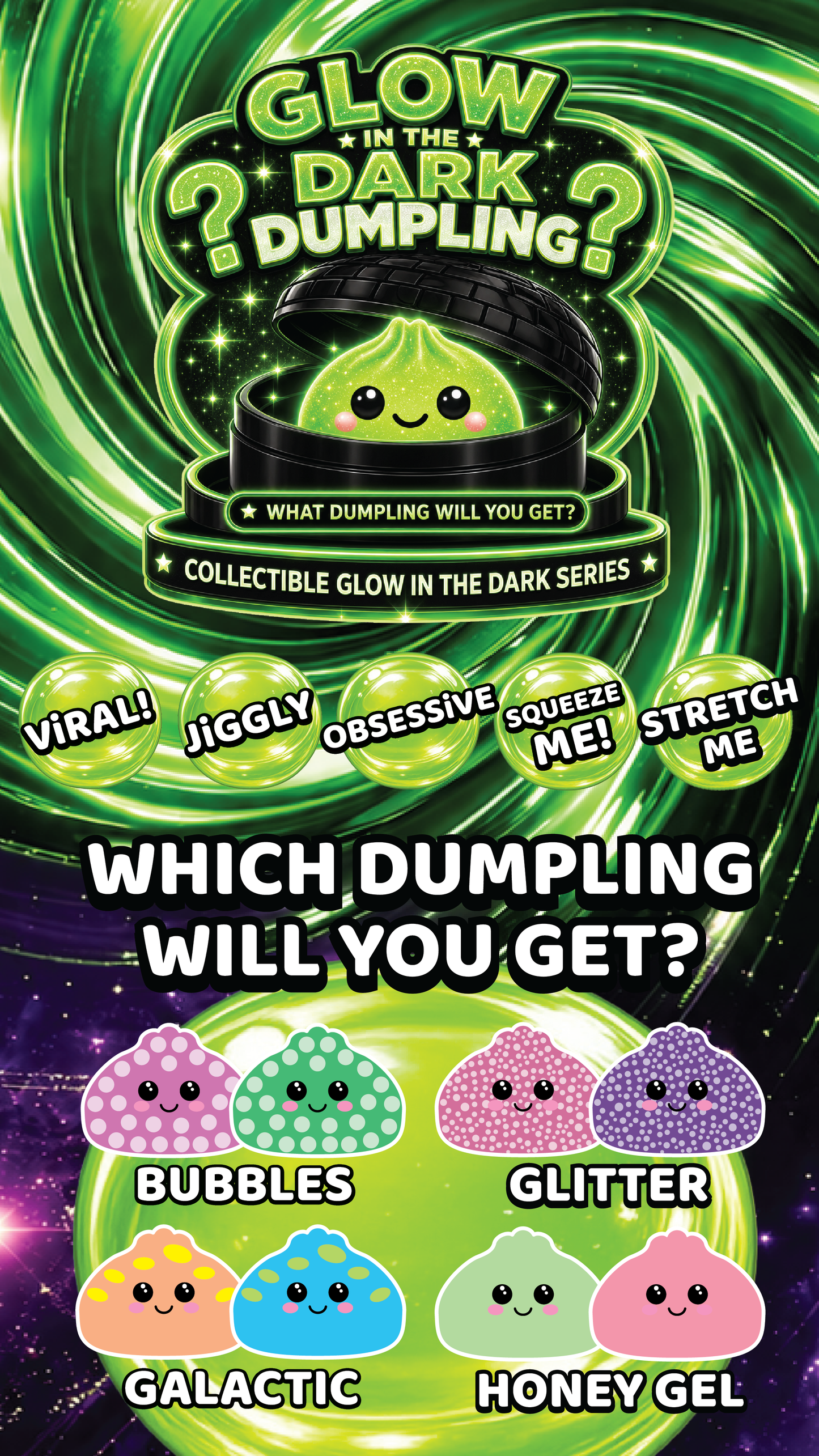 Fun Doh Glow In The Dark Mystery Dumpling(1)