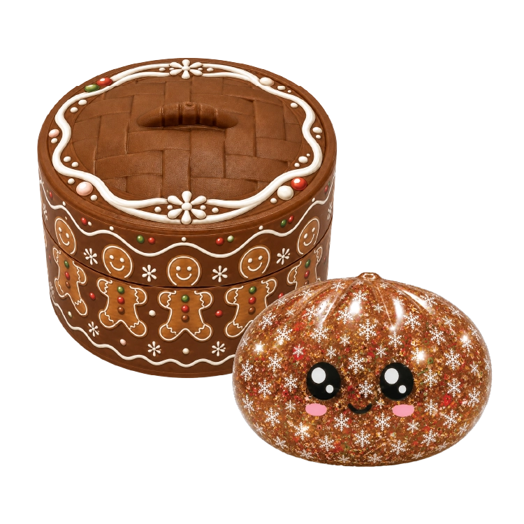 (Preorder) Fun Doh Christmas Dumpling Squishy Toy (Available in November)