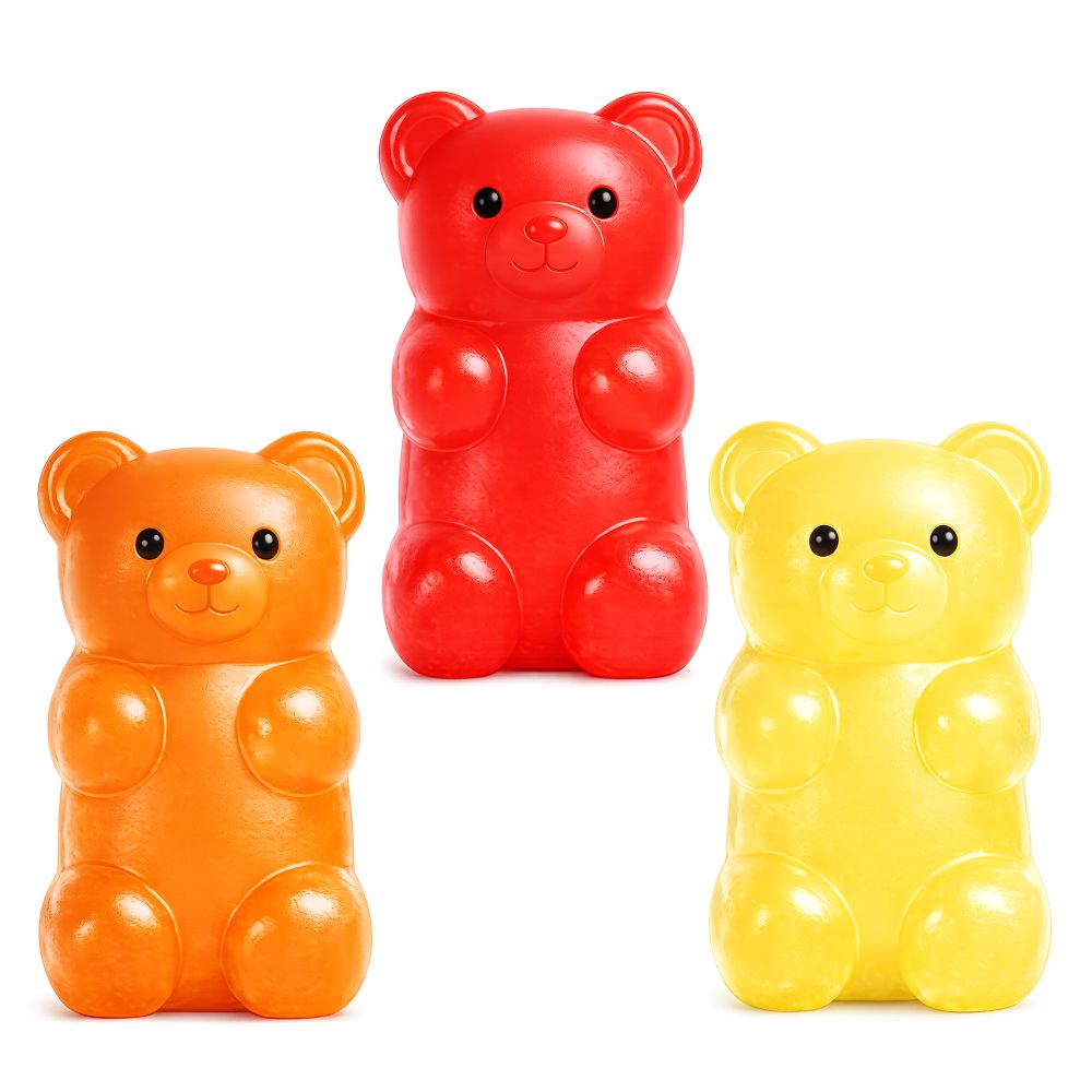 (Pre-Order) The Big Squij Gummy Bear Slow-Rise Squishy Toy (Available in October)