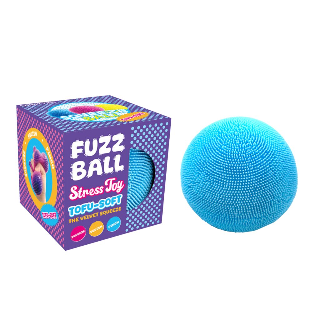 Fuzz Color-Changing Tofu Ball Squishy Stress Toy
