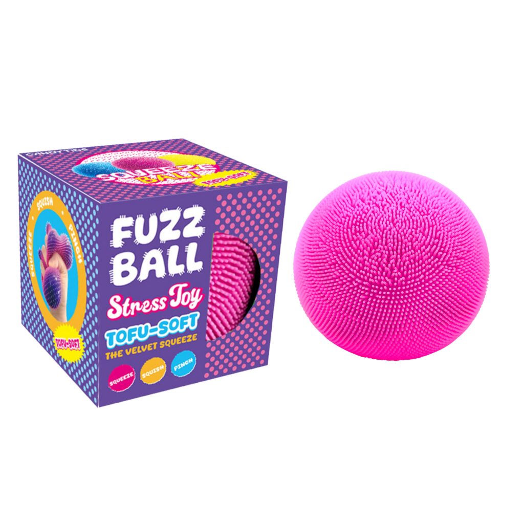 Fuzz Color-Changing Tofu Ball Squishy Stress Toy
