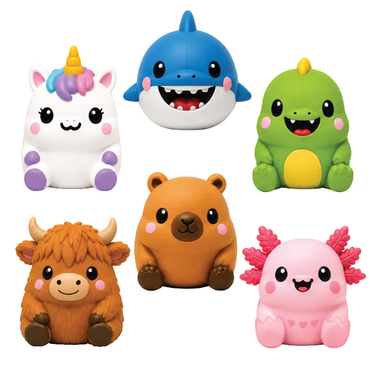 (Preorder) Fun Doh MEGA 5" Dough Squishy Friends (Available in November)