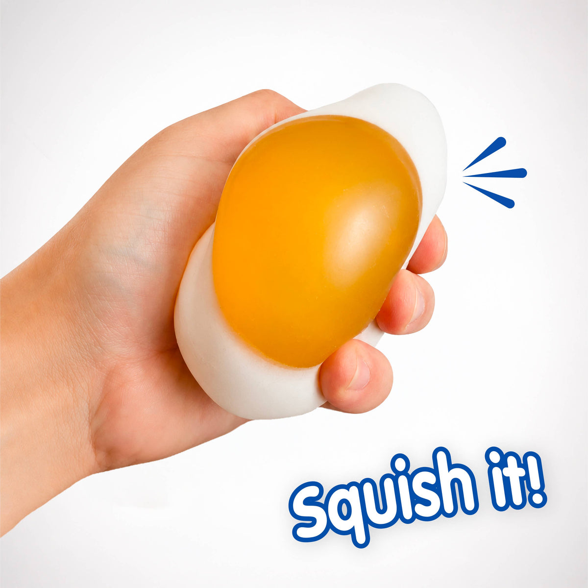 HARIBO Fried Egg Squishy Toy | Maltose-Filled Squishiez