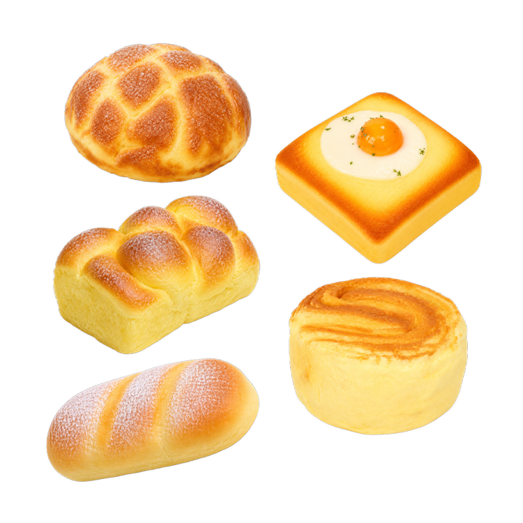 Fun Doh Bakery Slow Rise Squishy Bread - (1) Assorted