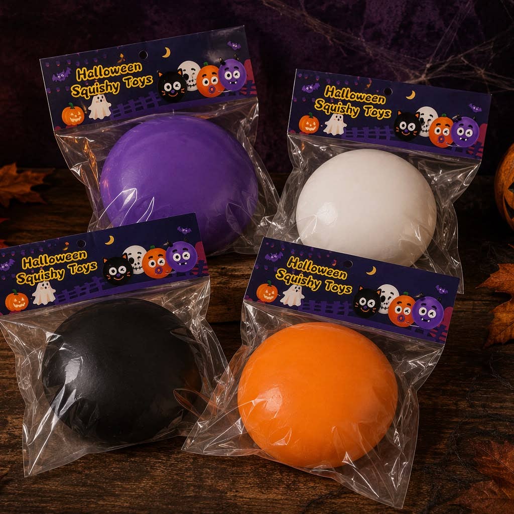 Funny Faces Squishy (Halloween Edition) — 1 Random Assortment