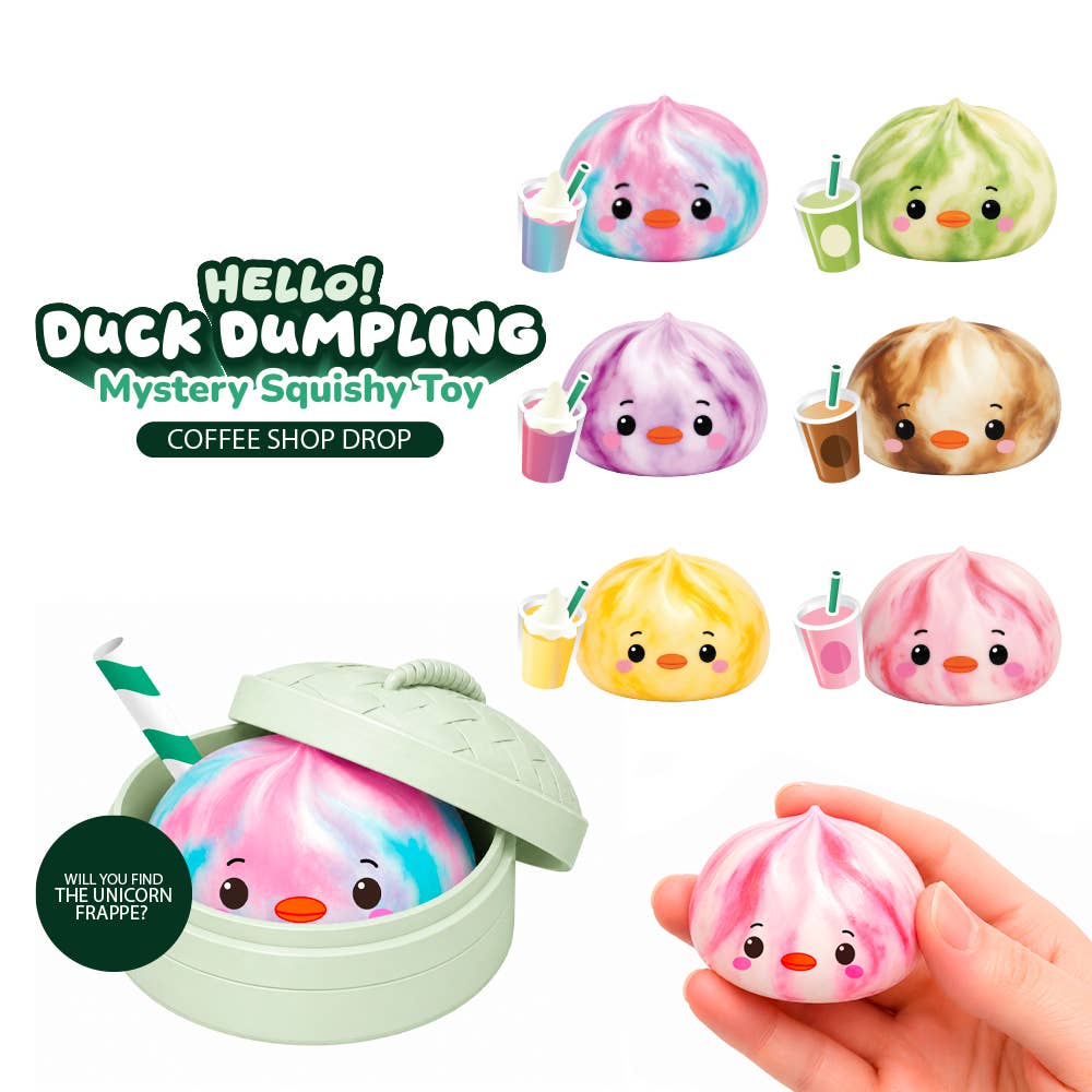(Preorder) Hello Mini Duck Dumpling - Mystery Coffee Shop Drop (Available in December)
