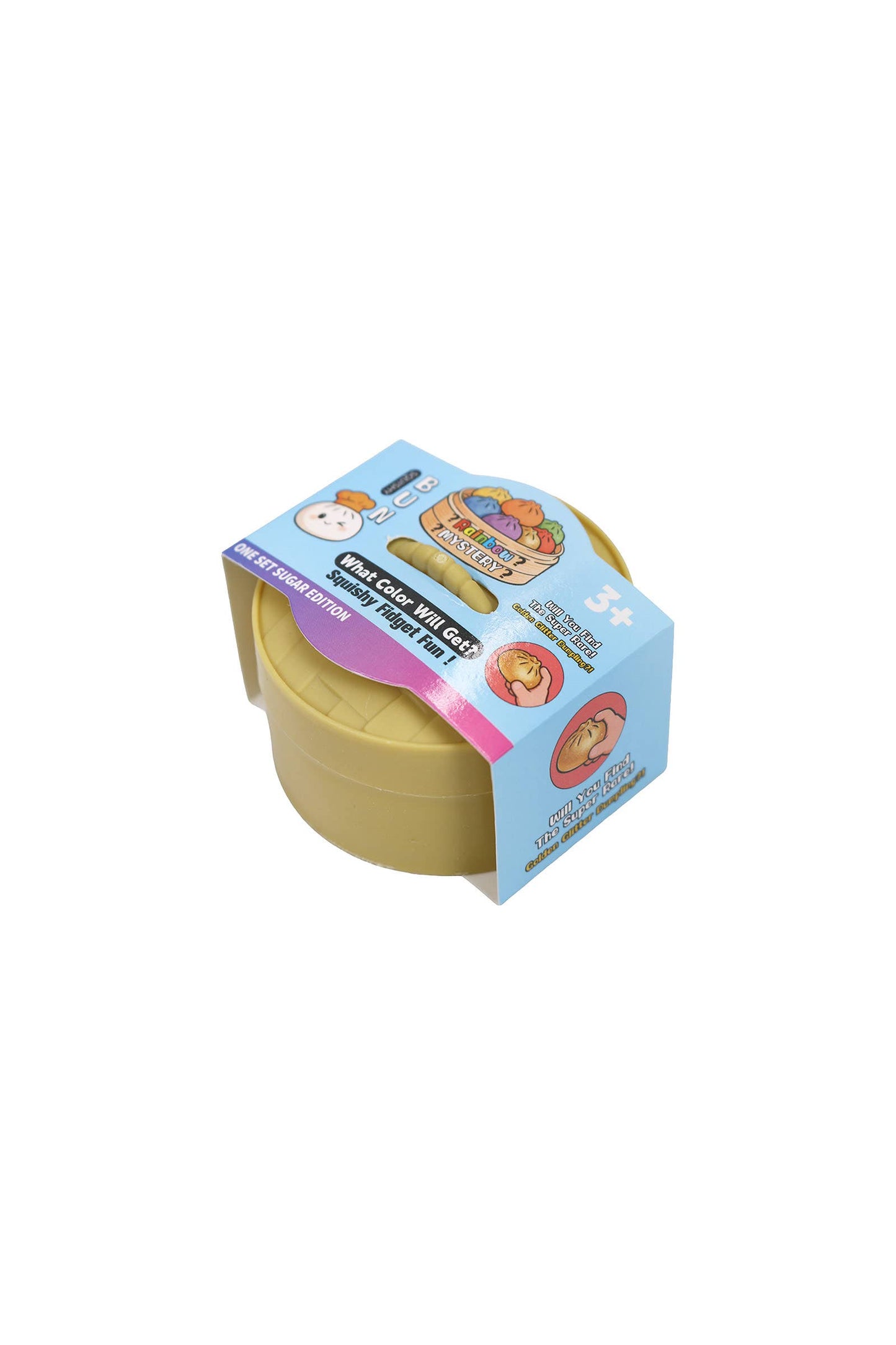 Mini Dumpling Glitter Maltose Putty Filled Squishy - (1)