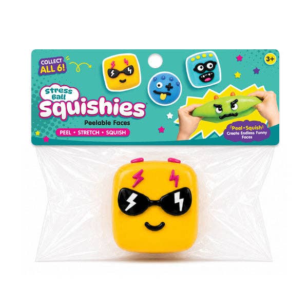 (Preorder) Stress Ball Squishies® Peelable Faces Fidget Toy (Available in October)