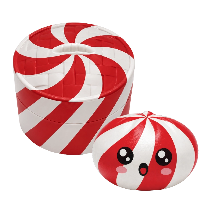 (Preorder) Fun Doh Christmas Dumpling Squishy Toy (Available in November)