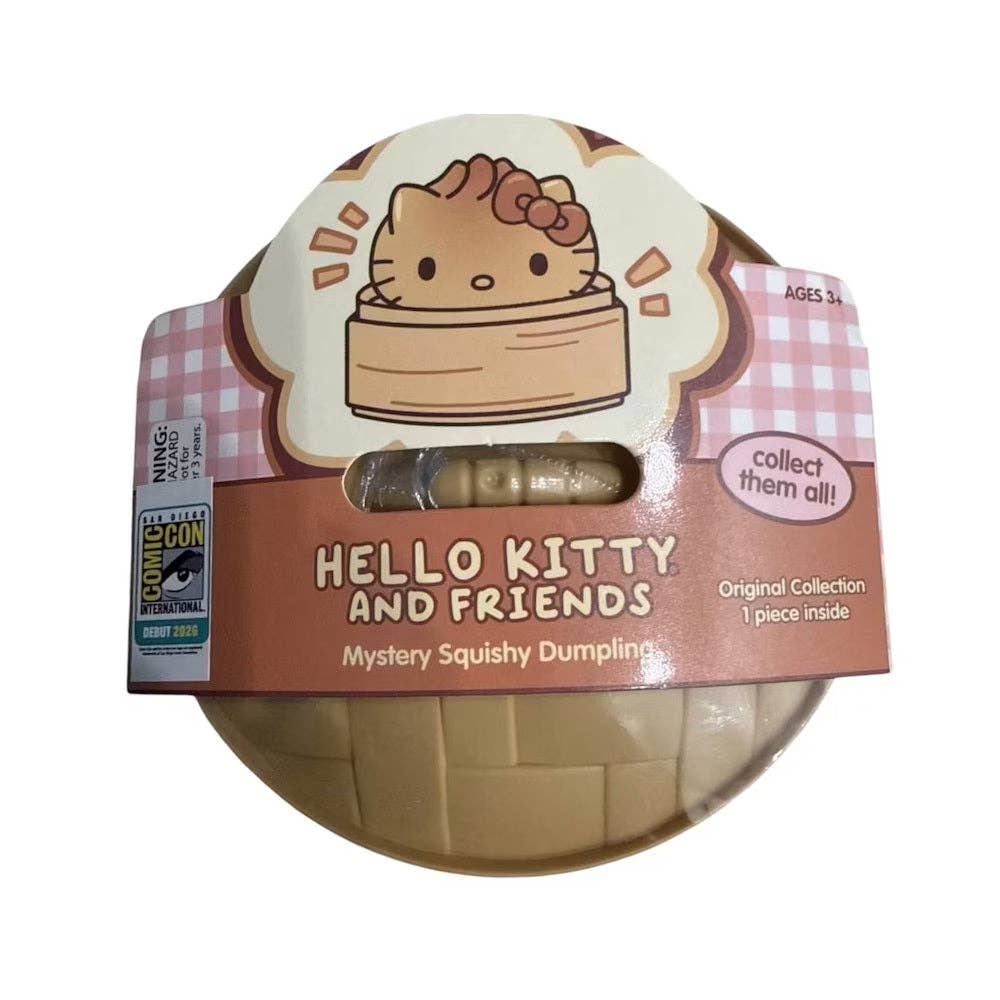 (Preorder) Sanrio Hello Kitty And Friends Mystery Squishy Dumpling Original Collection (Available in October)