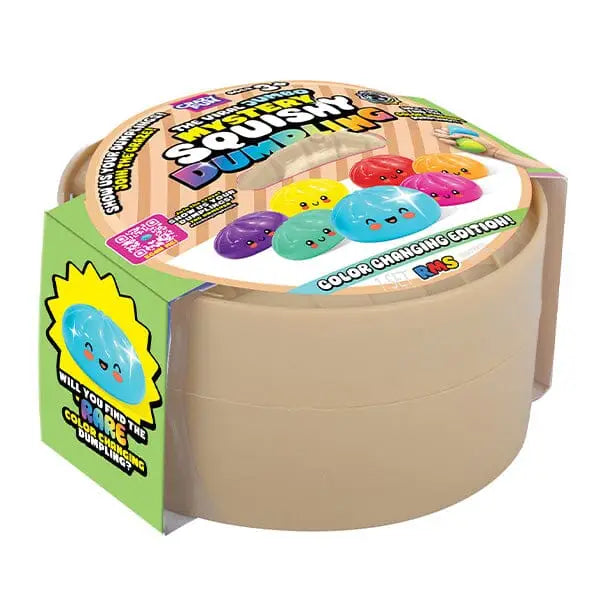 (Pre-Order)7 inches of mystery in every squeeze. The Crazy Fun® RMS® Color Change Mystery Dumpling  Large (Available in November)