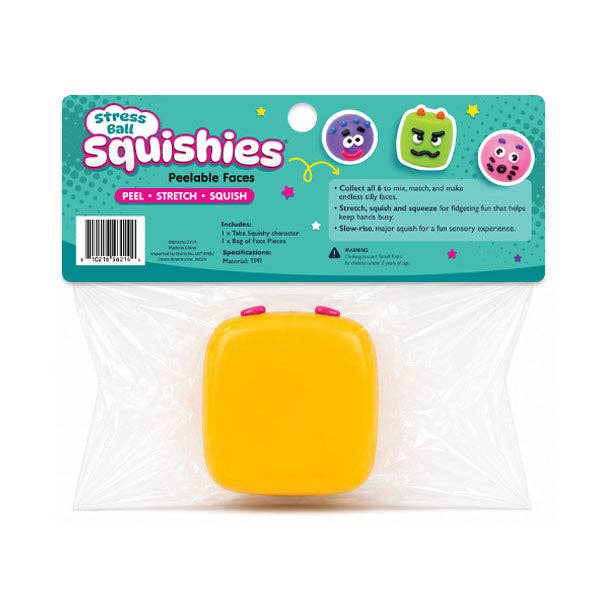 (Preorder) Stress Ball Squishies® Peelable Faces Fidget Toy (Available in October)