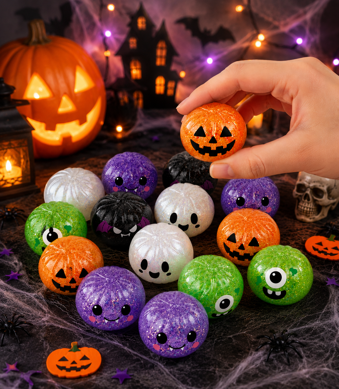 (Pre-Order) Fun Doh Petite Spooky Halloween Squishy Dumpling (Available in August)