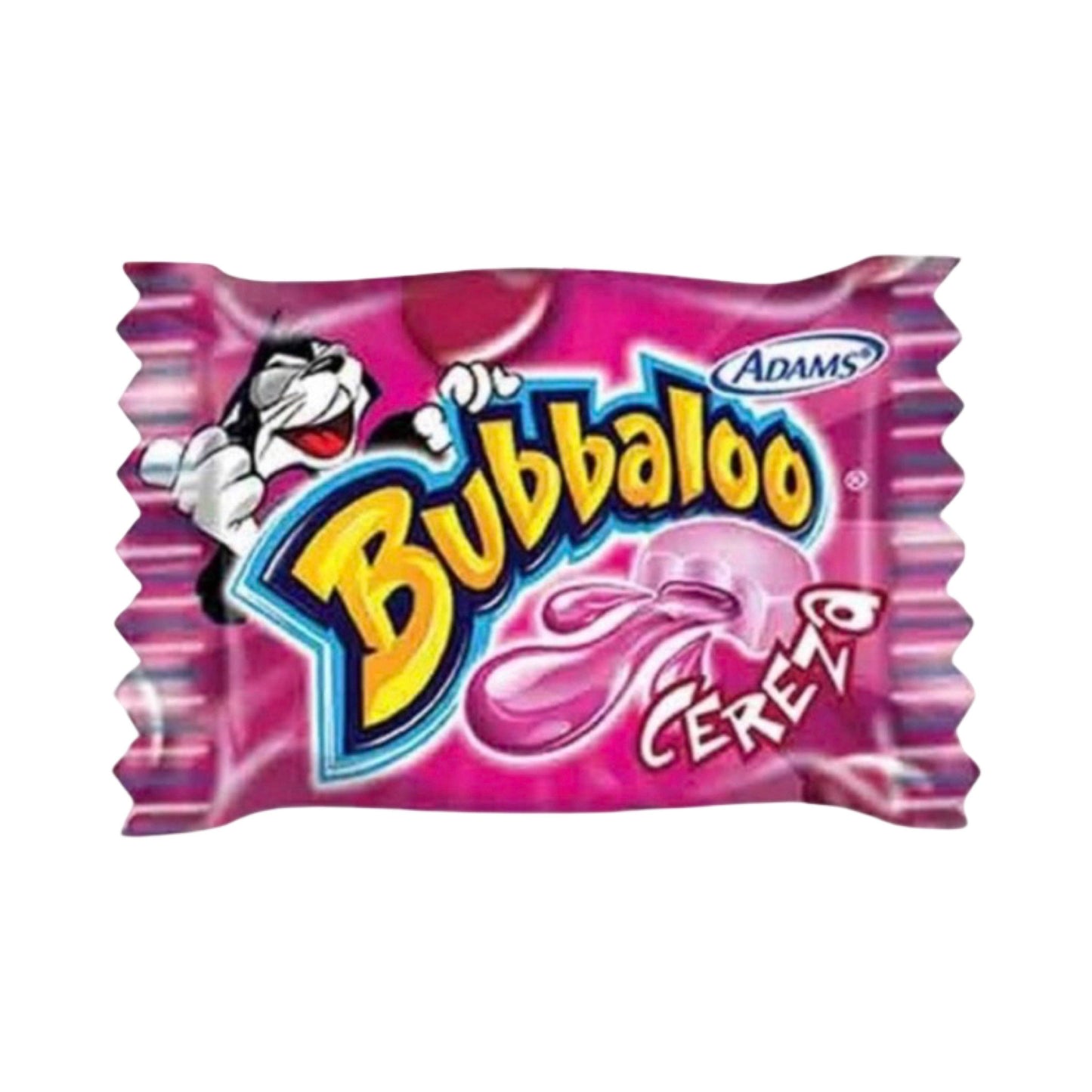 Bubbaloo Cherry Chewing Gum ( 1 box with 47 pieces inside of it)