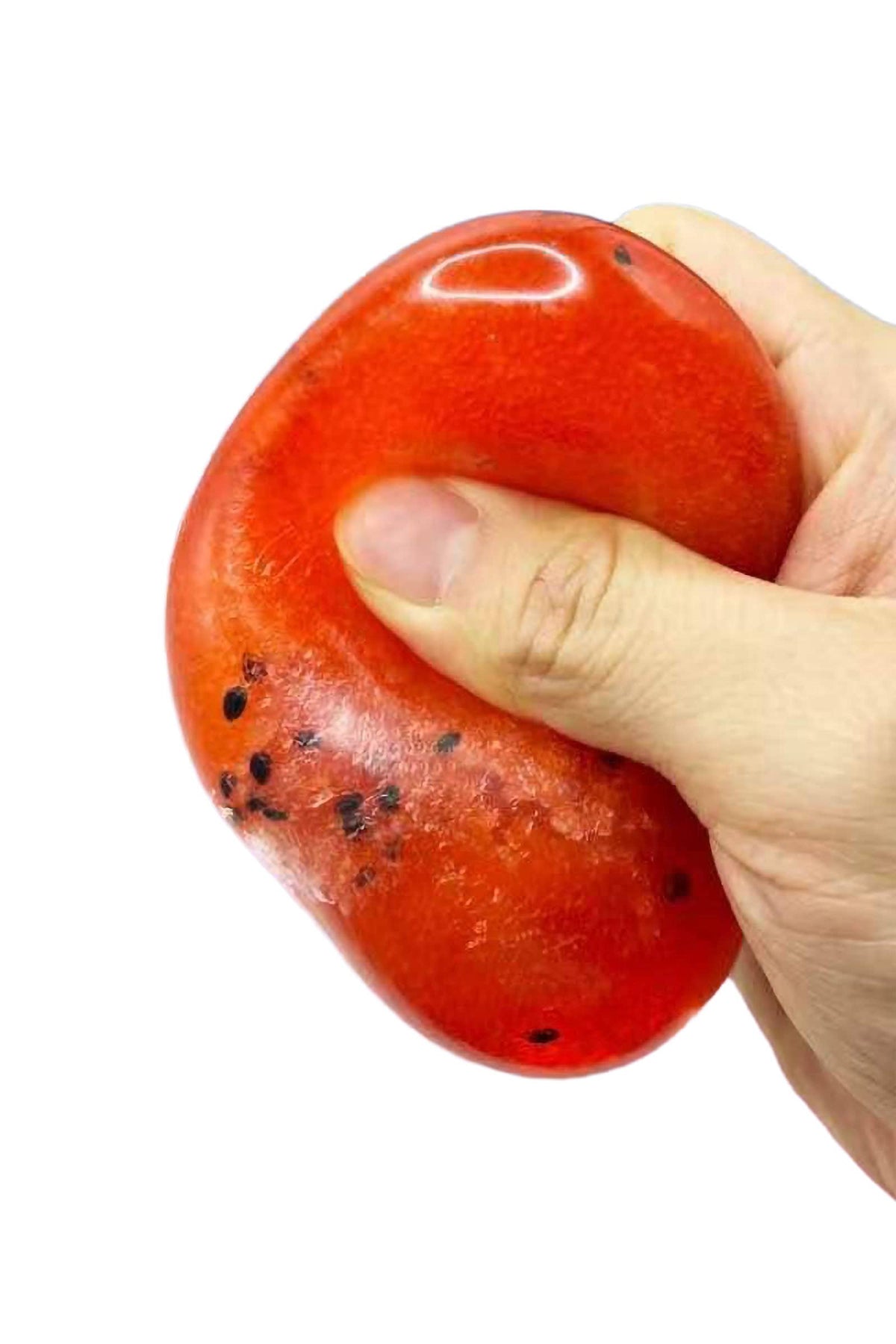 Assorted Fruit Granular Slushy Zero Rebound TPR Squishy Ball