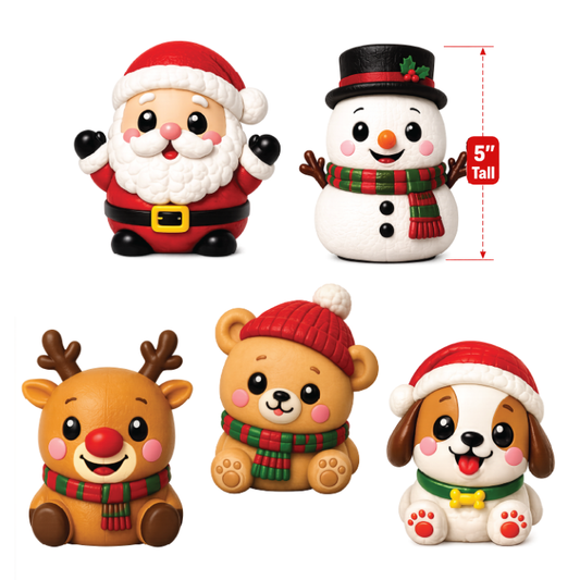 (Preorder) Fun Doh JUMBO Christmas Squishy Toy (Available in November)