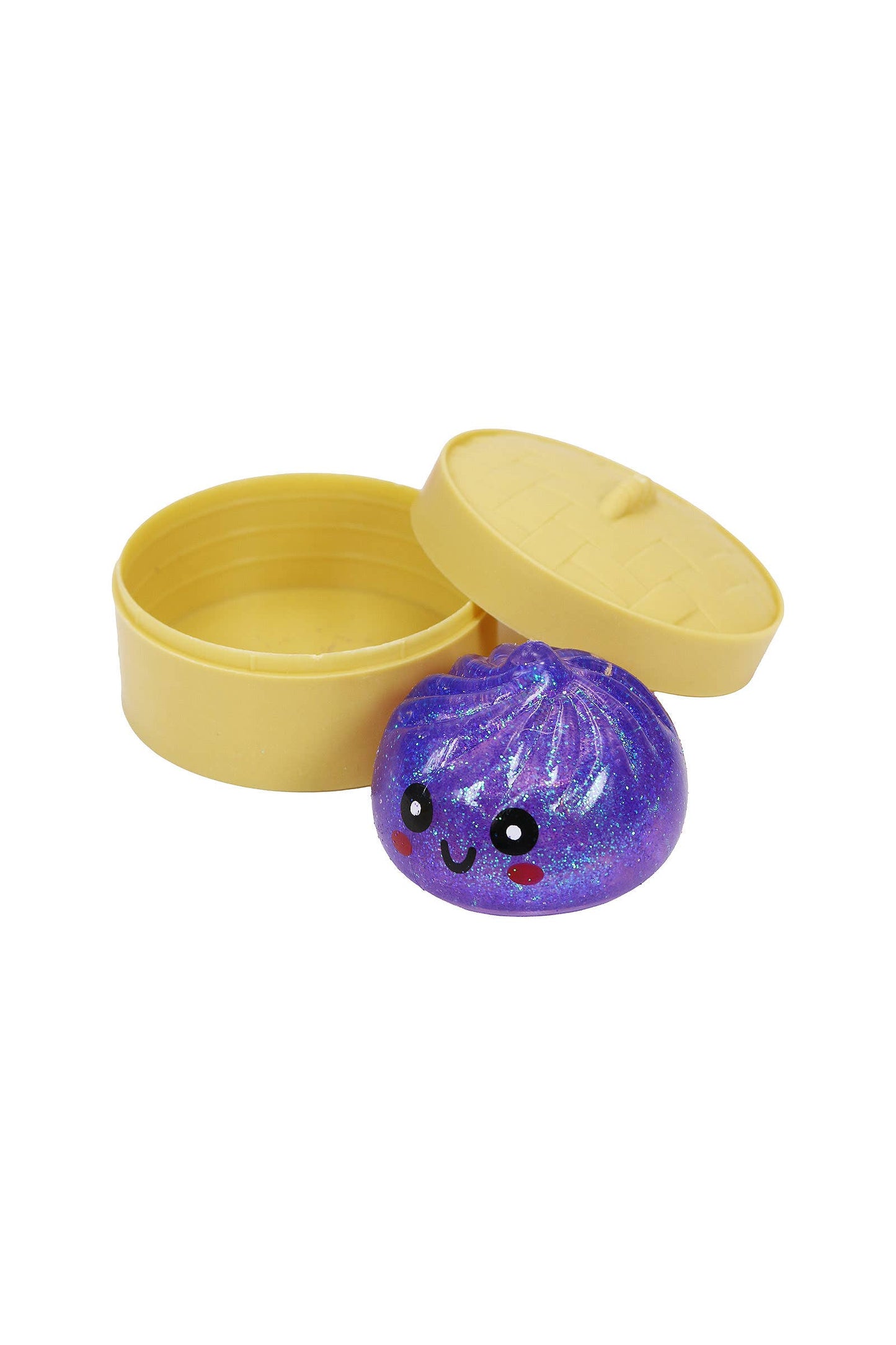 Mini Dumpling Glitter Maltose Putty Filled Squishy - (1)