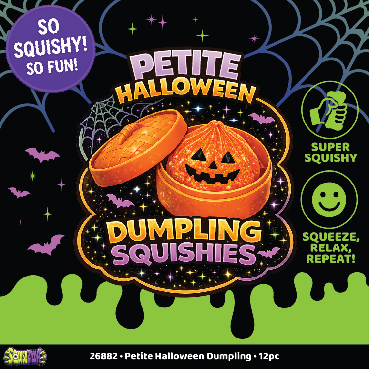 (Pre-Order) Fun Doh Petite Spooky Halloween Squishy Dumpling (Available in August)