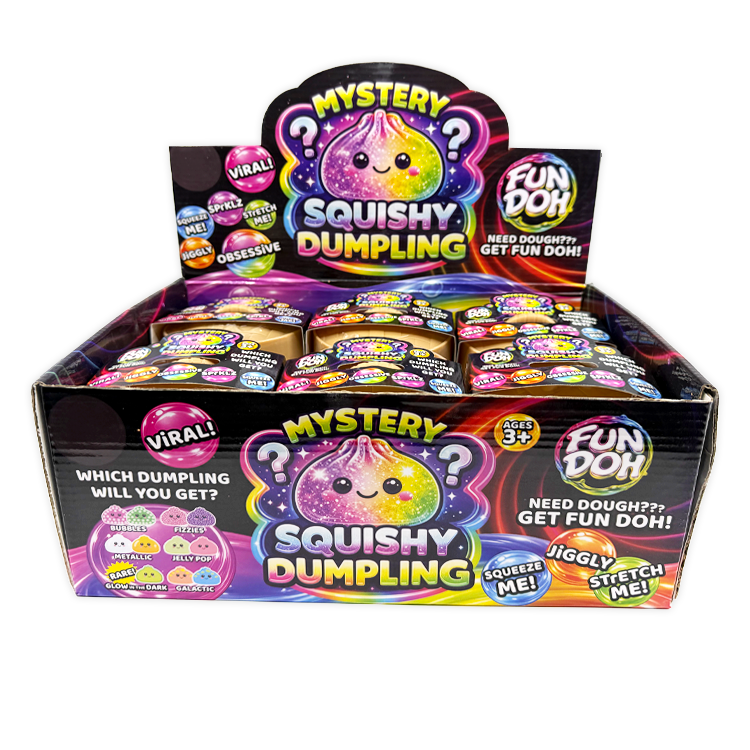 Fun Doh Mystery Dumpling Squish Toy
