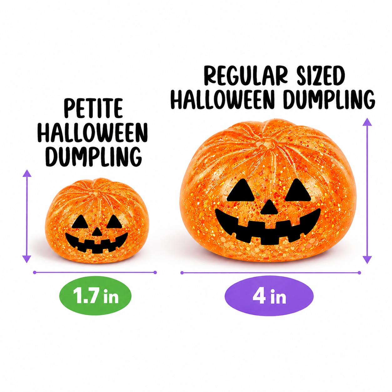 (Pre-Order) Fun Doh Petite Spooky Halloween Squishy Dumpling (Available in August)