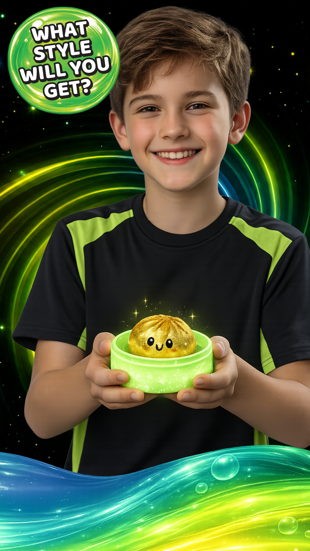 Fun Doh Glow-in-the-Dark Mystery Dumpling Squishy