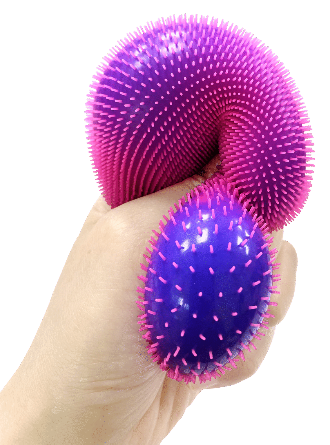 Fuzz Color-Changing Tofu Ball Squishy Stress Toy