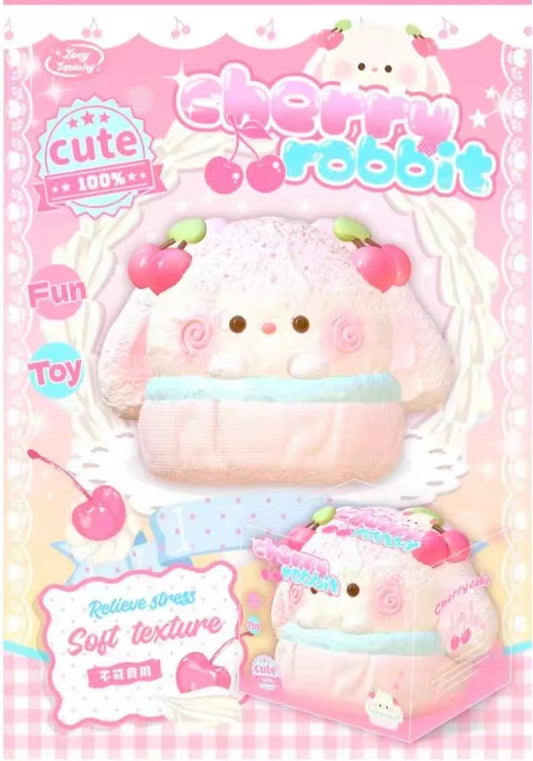 Zoey Cherry Rabbit Squishy