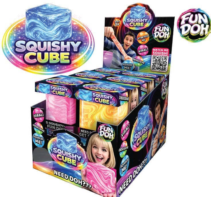 Swirl Squishy Cube