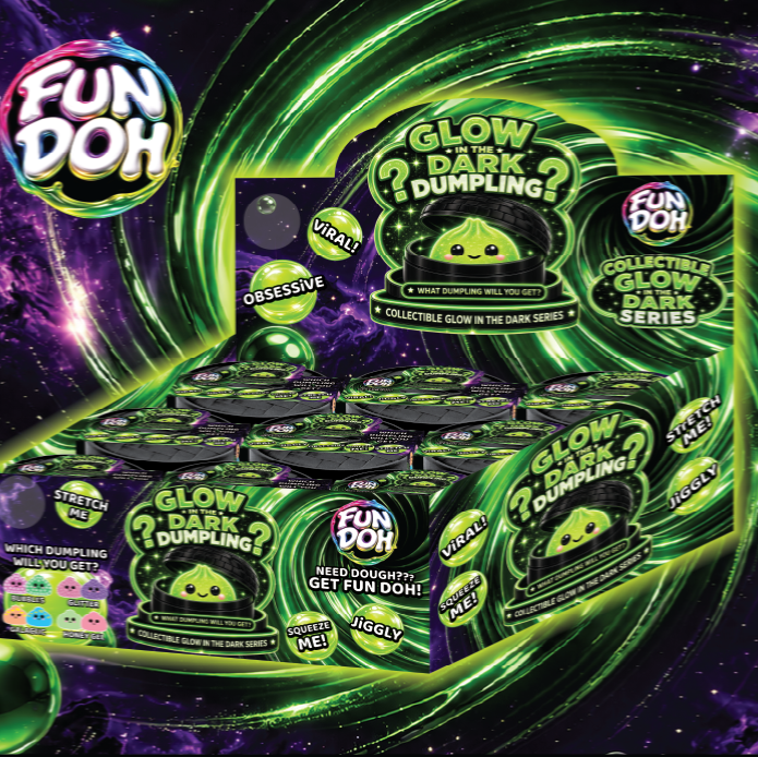 Fun Doh Glow In The Dark Mystery Dumpling(1)