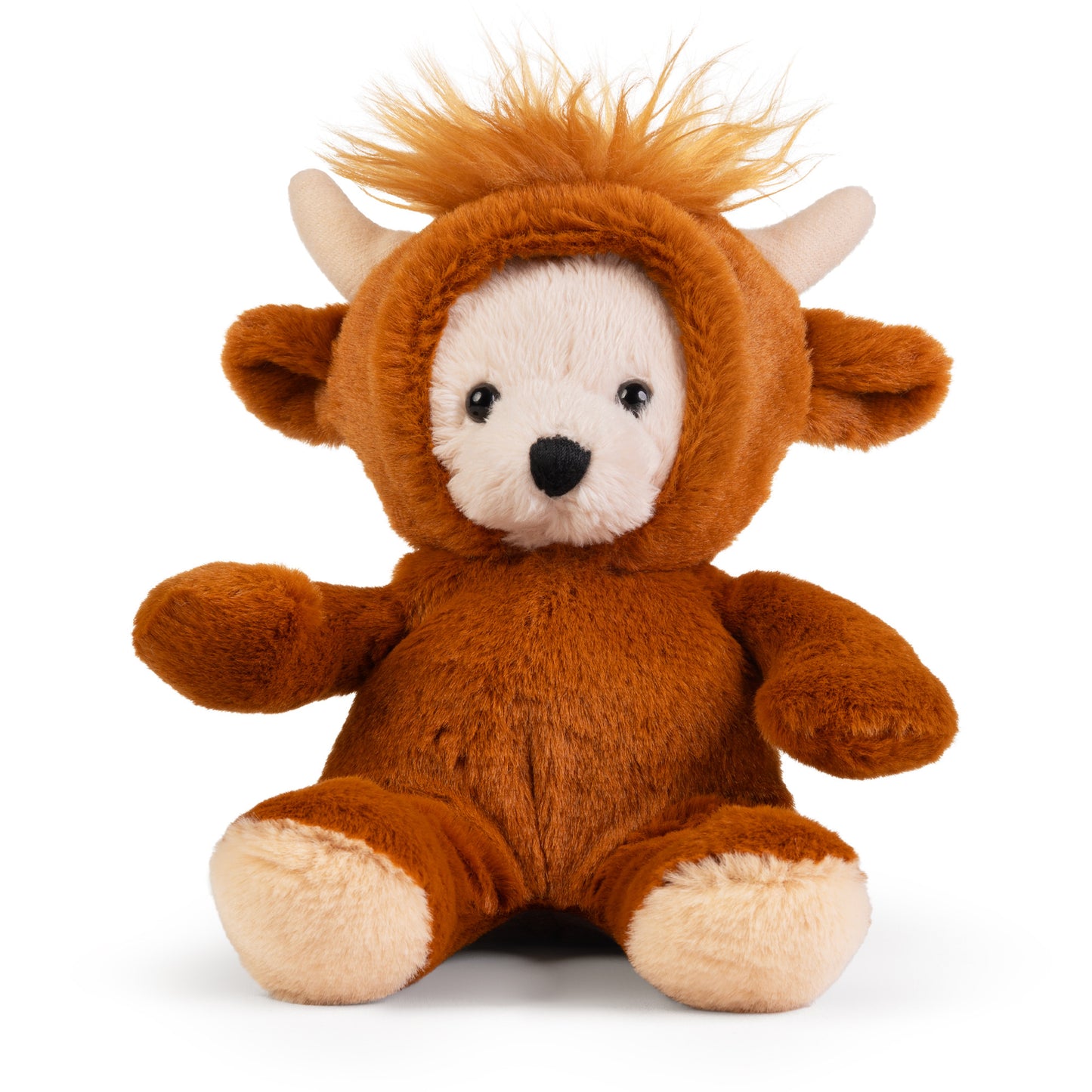 (Pre-Order) LITTLE Dress Up Bear - Highland Cow (Available in September)