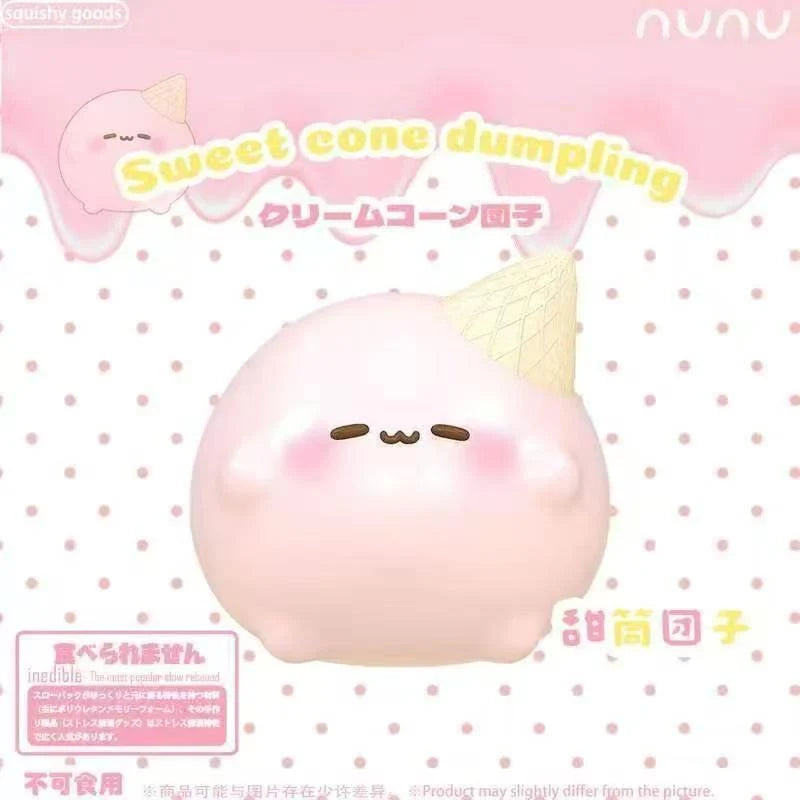 Nunu Sweet Cone Dumpling Squishy