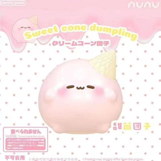 Nunu Sweet Cone Dumpling Squishy