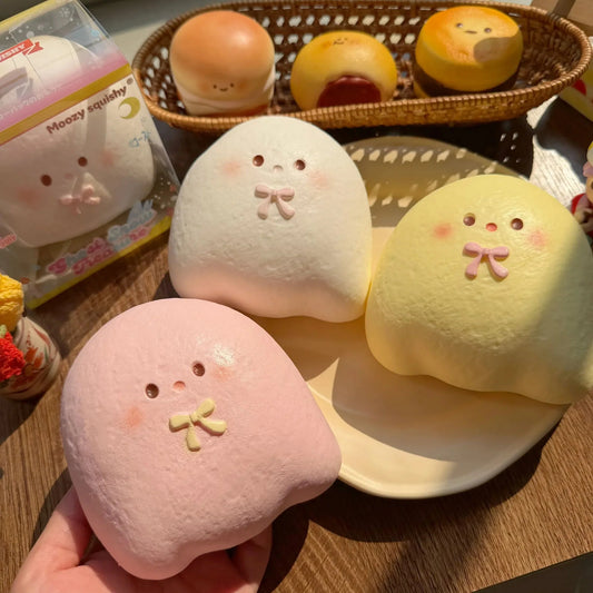 Moozy Snow Ghost Squishy