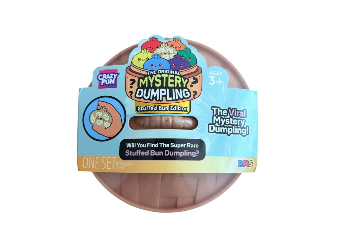 RMS Crazy Fun® Stuffed Bun Edition Squishy Dumpling (Styles May Vary)