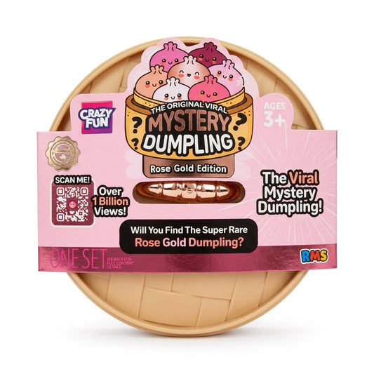 RMS Crazy Fun® Rose Gold Edition Squishy Dumpling (Styles May Vary)
